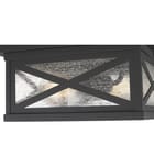 Z-Lite - 583F-BK - Brookside 12" Outdoor Flush Mount by Z-Lite - Image 6