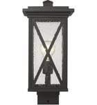 Z-Lite - 583PHMS-BK - Brookside 15.75" Outdoor Post Mount by Z-Lite - Image 2