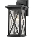 Z-Lite - 583S-BK - Brookside 12.25" Outdoor Wall Sconce by Z-Lite