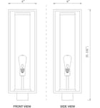 Z-Lite - Dunbroch 26.25" Outdoor Post Mount by Z-Lite - Image 6