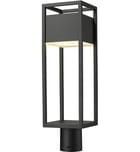 Z-Lite - 585PHMR-BK-LED - Barwick 21.25" Outdoor Post Mount by Z-Lite