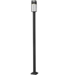 Z-Lite - 585PHMS-536P-BK-LED - Barwick 113.75" Outdoor Post Light by Z-Lite
