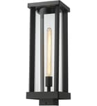 Z-Lite - 586PHBS-BK - Glenwood 20" Outdoor Post Mount by Z-Lite