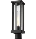 Z-Lite - 586PHMR-BK - Glenwood 15" Outdoor Post Mount by Z-Lite