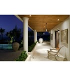 Z-Lite - 591CHM-BK - Helix 6" Outdoor Pendant by Z-Lite - Image 2