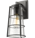 Z-Lite - 591M-BK - Helix 13" Outdoor Wall Sconce by Z-Lite - Image 5