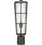 Z-Lite - 591PHB-BK - Helix 19.5" Outdoor Post Mount by Z-Lite