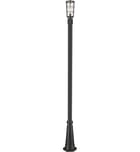 Z-Lite - 591PHM-519P-BK - Helix 109.25" Outdoor Post Light by Z-Lite - Image 4