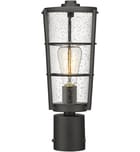 Z-Lite - 591PHM-BK - Helix 15.25" Outdoor Post Mount by Z-Lite - Image 3