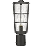 Z-Lite - 591PHM-BK - Helix 15.25" Outdoor Post Mount by Z-Lite - Image 5