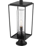 Z-Lite - 594PHBR-553PM-BK - Sheridan 24.5" Outdoor Pier Mount by Z-Lite - Image 4