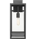 Z-Lite - 596B-BK - Nuri 21.25" Outdoor Wall Sconce by Z-Lite - Image 4