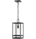 Z-Lite - 596CHM-BK - Nuri 7.5" Outdoor Pendant by Z-Lite