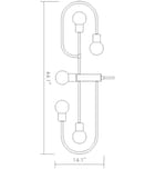 Z-Lite - Neutra 44" Chandelier by Z-Lite - Image 8