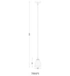 Z-Lite - 7004P5-MB - Oren 5.5-inch Pendant by Z-Lite - Image 6