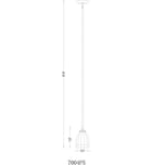 Z-Lite - 7004P5-MGLD - Oren 5.5" Pendant by Z-Lite - Image 7
