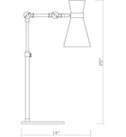 Z-Lite - Soriano 25.25" Table Lamp by Z-Lite - Image 8