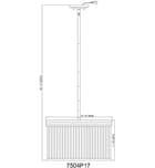 Z-Lite - Carnaby 18.25" Pendant by Z-Lite - Image 2