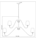 Z-Lite - Gianna 46" Chandelier by Z-Lite - Image 8
