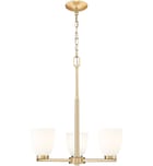 Z-Lite - 7518-3MGLD - Naya 19.25" Chandelier by Z-Lite