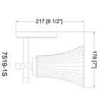 Z-Lite - Belle 8.5-inch Wall Sconce by Z-Lite - Image 6