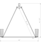 Z-Lite - 826-10MGLD - Titus 46-inch Chandelier by Z-Lite - Image 6