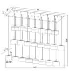 Z-Lite - Renaud 58.75-inch Linear Chandelier by Z-Lite - Image 6