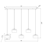 Z-Lite - Renaud 46-inch Linear Chandelier by Z-Lite - Image 6