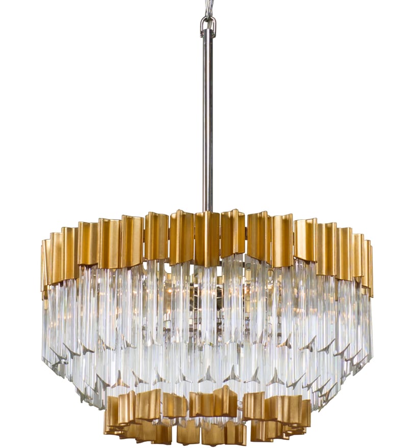 Corbett Lighting - 220-42-GL/SS - Charisma 20" Pendant by Corbett Lighting