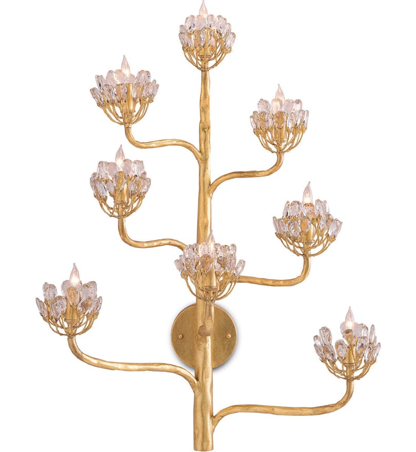 Currey & Company - Agave Americana 32" Wall Sconce by Currey & Company