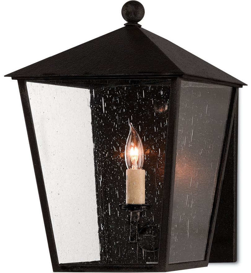 Currey & Company - 5500-0012 - Bening 14.75" Outdoor Wall Sconce by Currey & Company