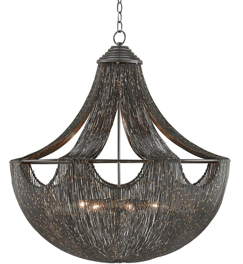 Currey & Company - 9000-0018 - Eduardo 30.25" Chandelier by Currey & Company