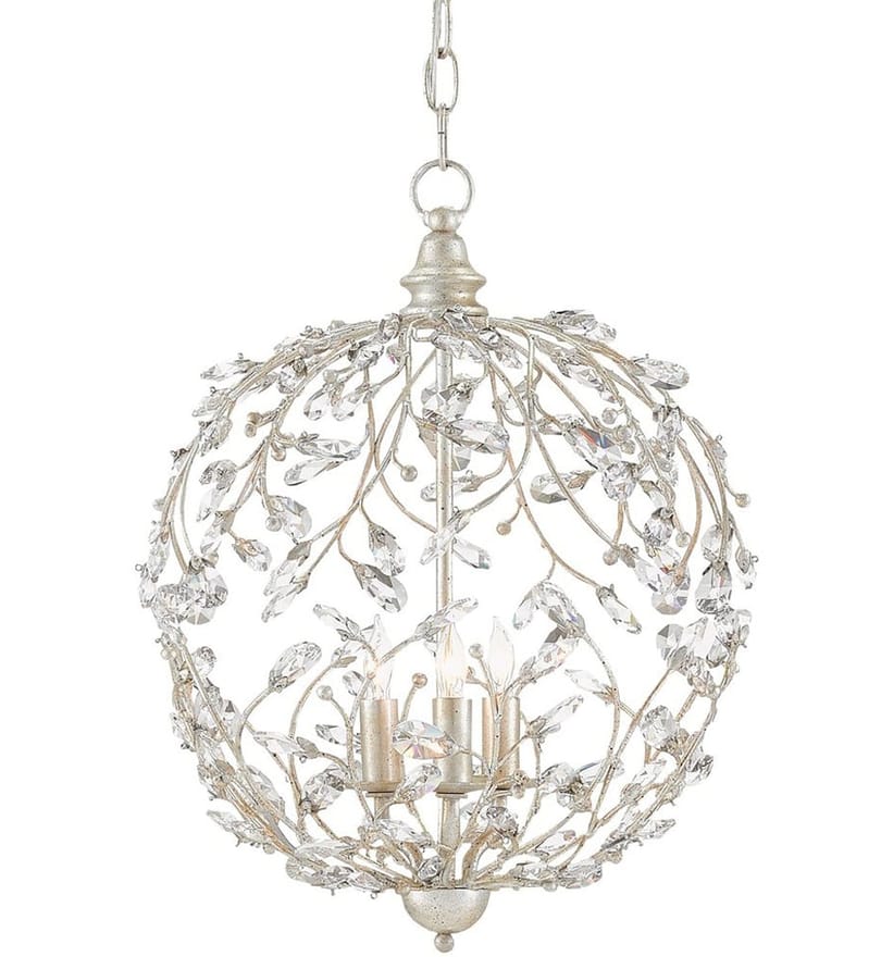 Currey & Company - 9000-0076 - Crystal Bud 13" Chandelier by Currey & Company