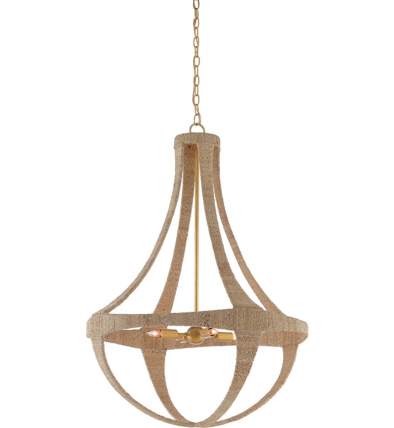 Currey & Company - 9000-0385 - Ibiza 28" Chandelier by Currey & Company