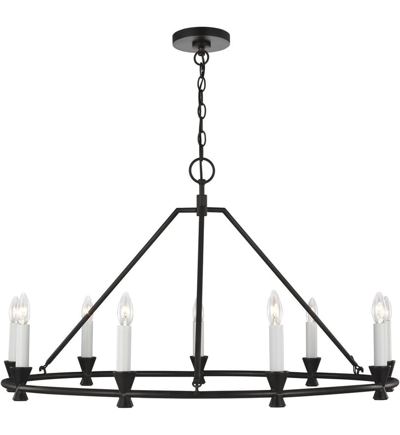 Visual Comfort Studio - CC1179AI - Chapman & Myers - Keystone 38" Chandelier by Visual Comfort Studio