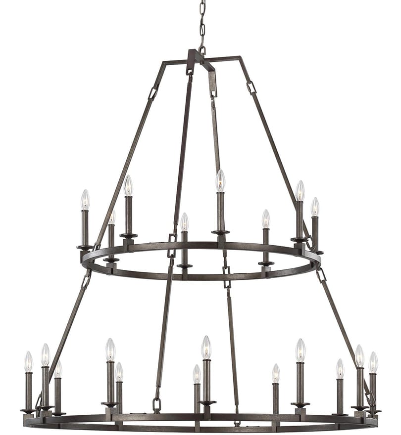 Visual Comfort Studio - F3217/20SMS - Landen 48" Chandelier by Visual Comfort Studio