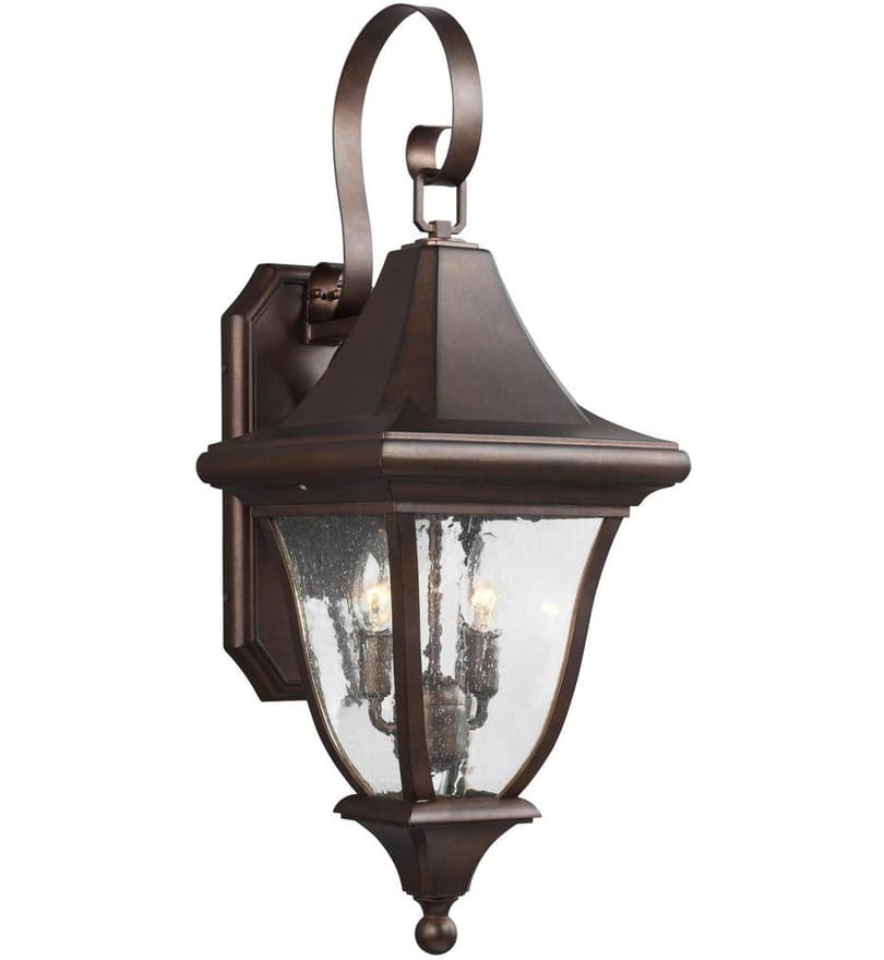 Visual Comfort Studio - OL13101PTBZ - Oakmont 26.5" Outdoor Wall Sconce by Visual Comfort Studio