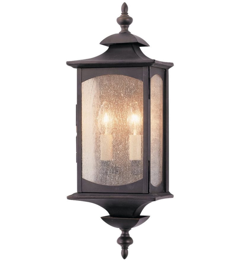 Generation Lighting - OL2601ORB - Market Square 19" Outdoor Wall Sconce by Generation Lighting