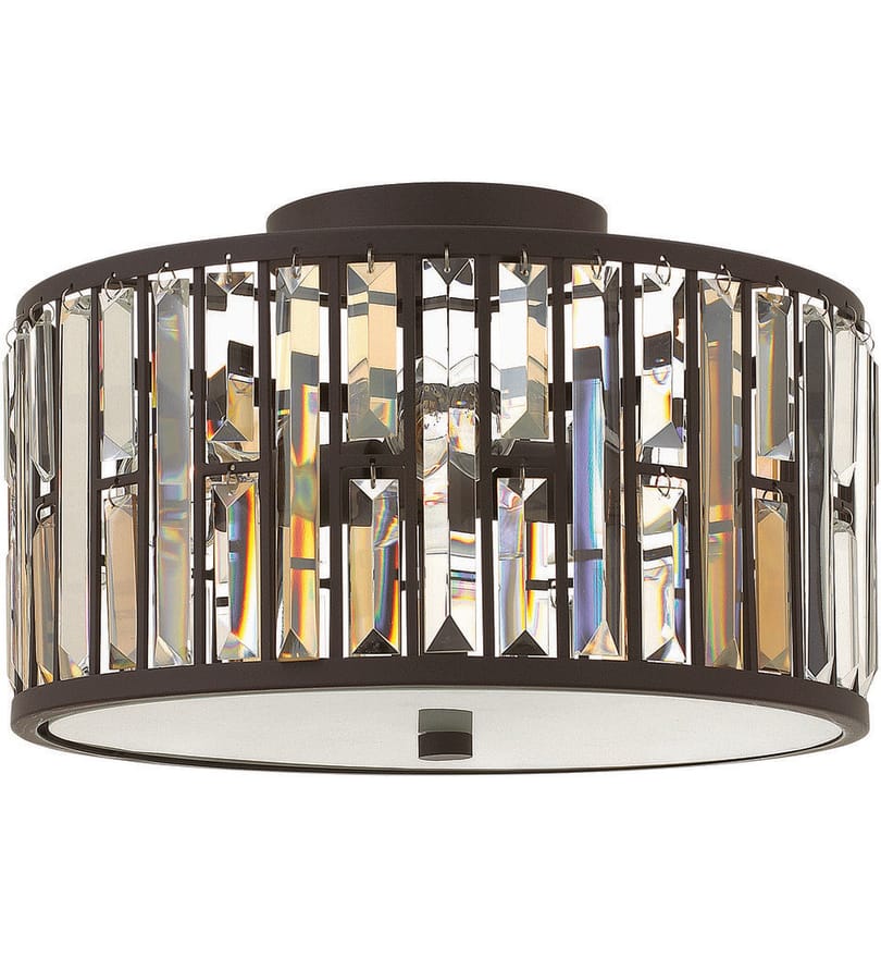 Fredrick Ramond - Gemma 16.5" Flush Mount by Fredrick Ramond