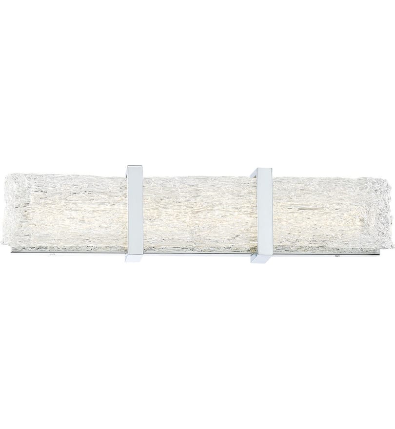 George Kovacs - P1383-077-L - Forest Ice Ii 24" Bath Vanity Light by George Kovacs