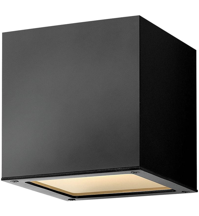 Hinkley Lighting - 1769SK - Kube 6" Outdoor Wall Sconce by Hinkley Lighting