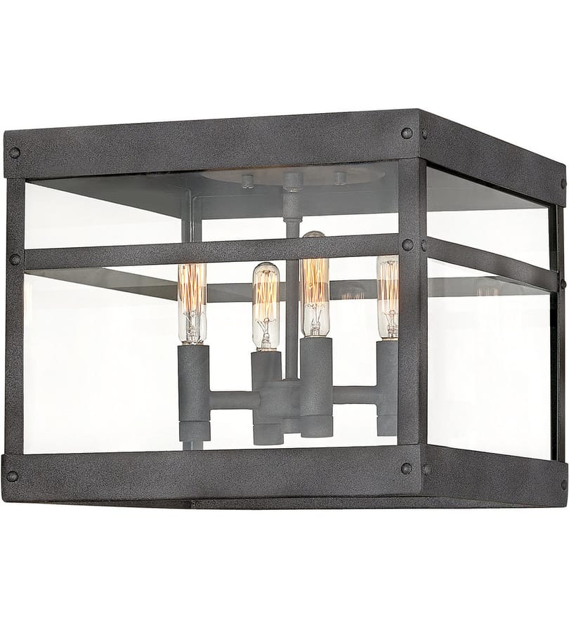 Hinkley Lighting - Porter 12" Outdoor Flush Mount by Hinkley Lighting
