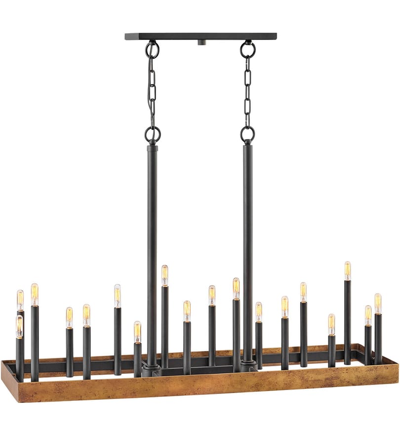 Hinkley Lighting - 3868WA - Wells 45.25" Chandelier by Hinkley Lighting