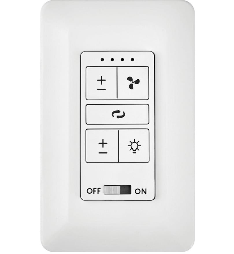Hinkley Lighting - 980001FWH - Wall Control 4 Speed DC by Hinkley Lighting