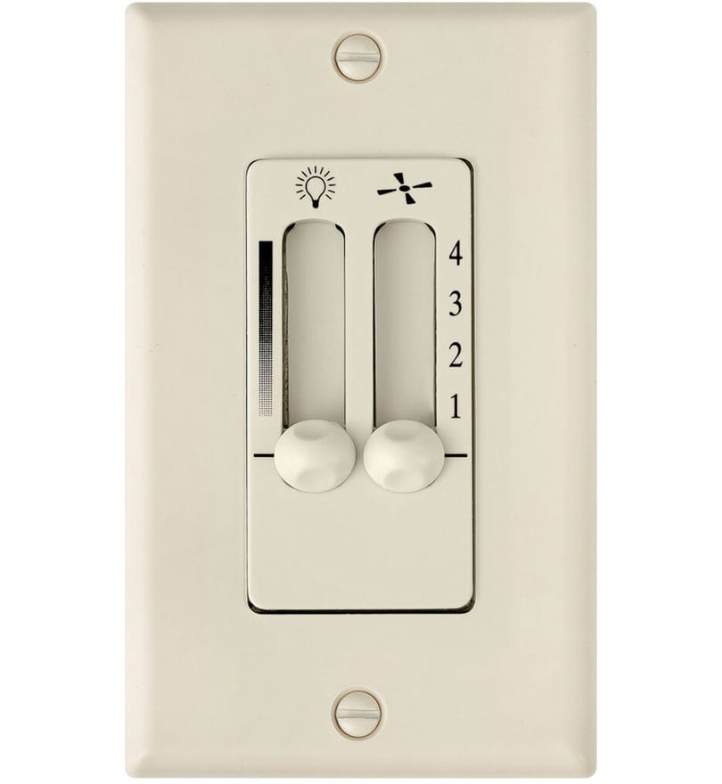 Hinkley Lighting - 980008FAL - Wall Contol 4 Speed Dual Slide by Hinkley Lighting