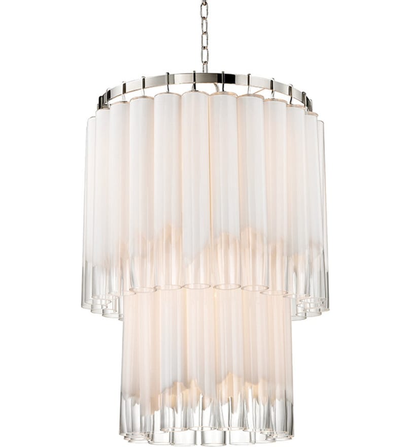 Hudson Valley - 8924-PN - Tyrell 23.75" Chandelier by Hudson Valley