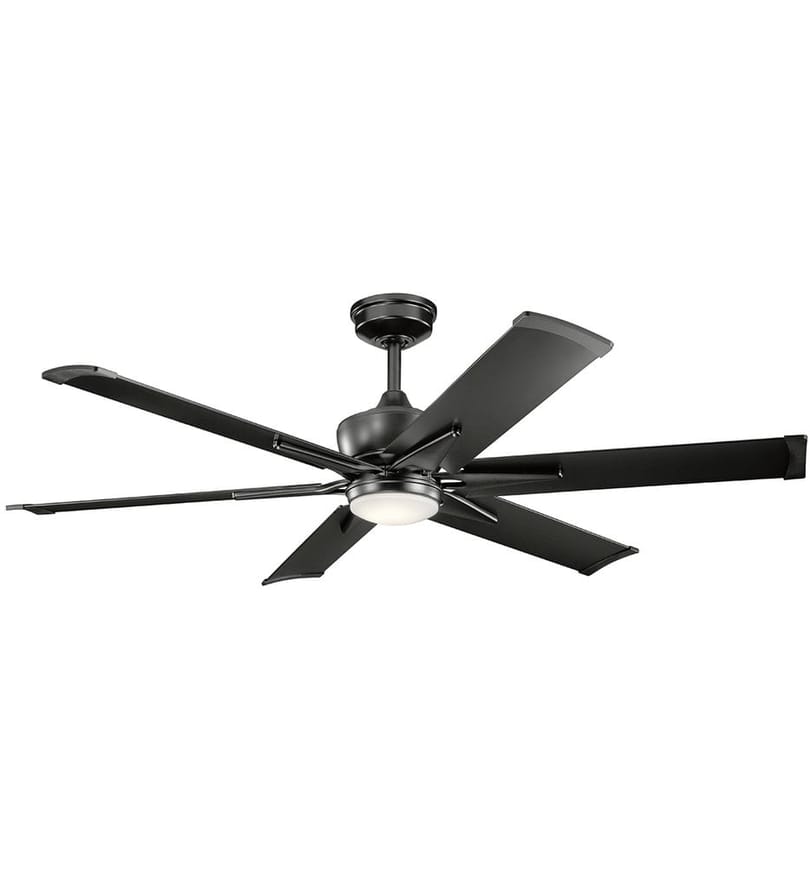 Kichler - 300300SBK - Szeplo Patio 60" Ceiling Fan by Kichler
