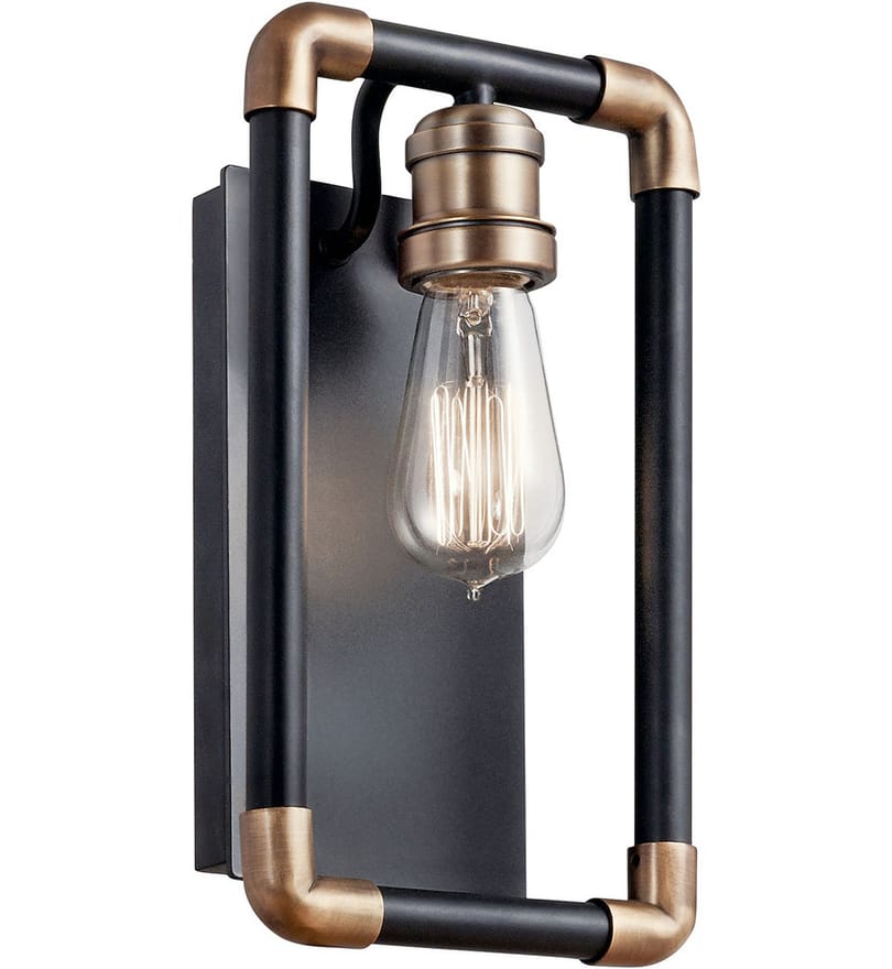 Kichler - 43889BK - Imahn 12" Wall Sconce by Kichler