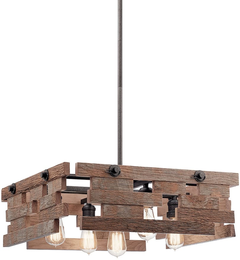 Kichler - 44228AVI - Cuyahoga Mill 23.5" Pendant by Kichler