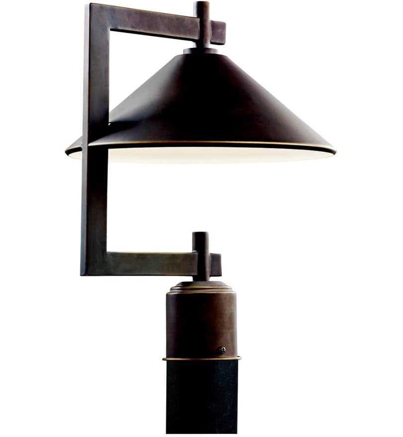 Kichler - 49063OZ - Ripley 12" 1 Light Outdoor Post Lantern by Kichler